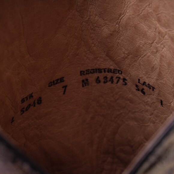 Circle G Women’s Western Boots Size 7 Brown Embroidered Square Toe - Picture 6 of 15